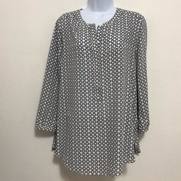 NYDJ Tops - NYDJ LONG SLEEVE BLOUSE NWOT